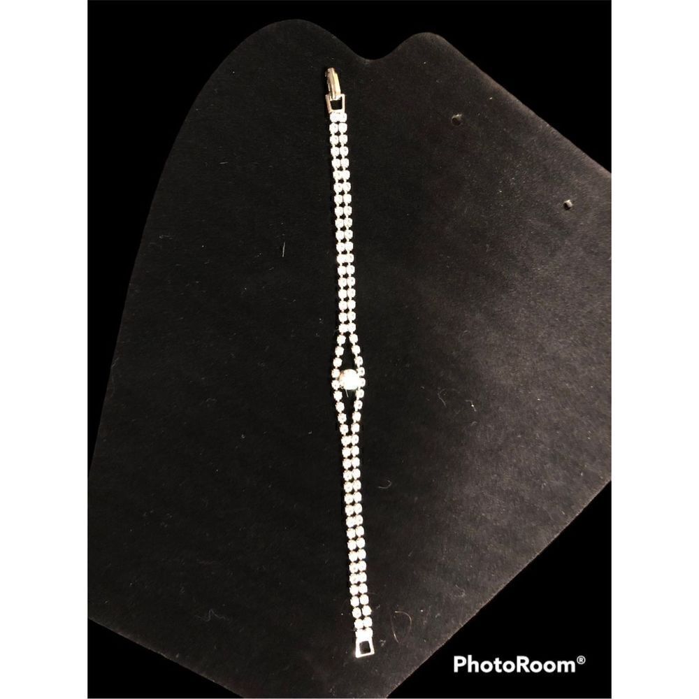 Vintage Rhinestone Bracelet  